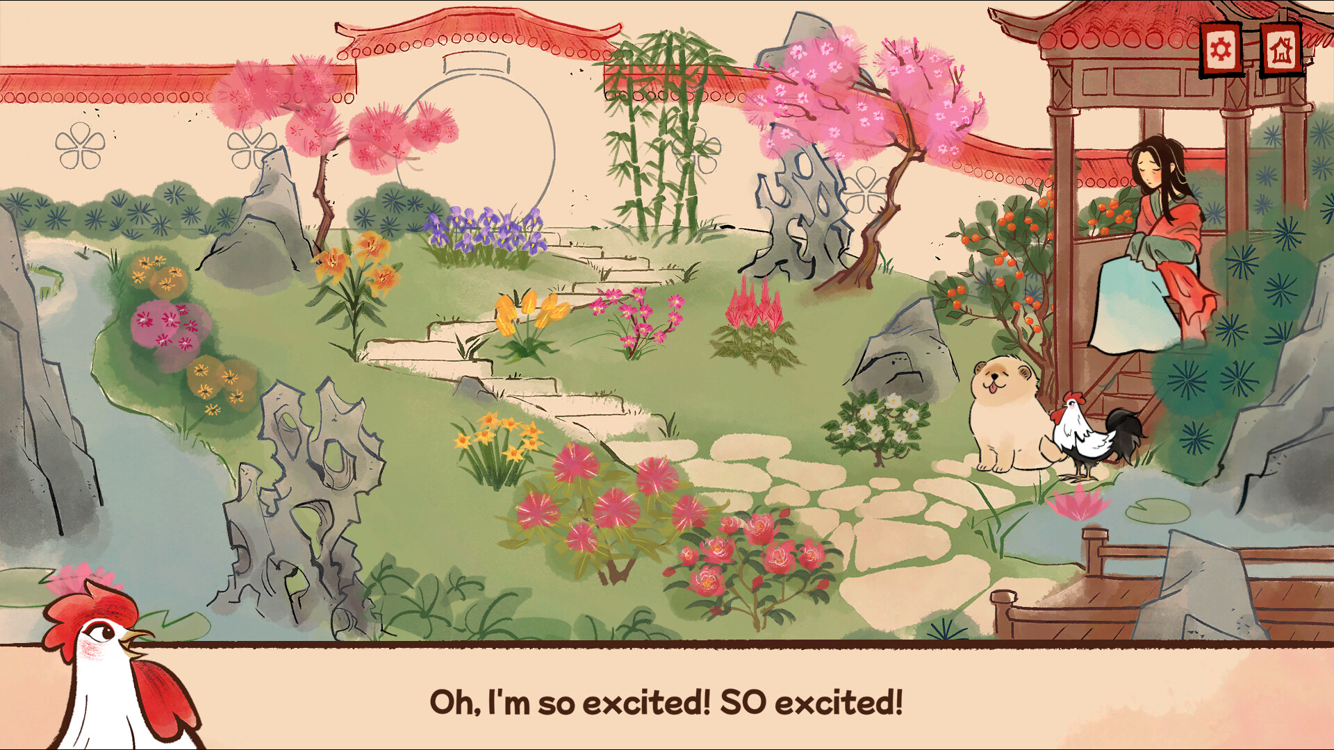 Rooster Game screenshot